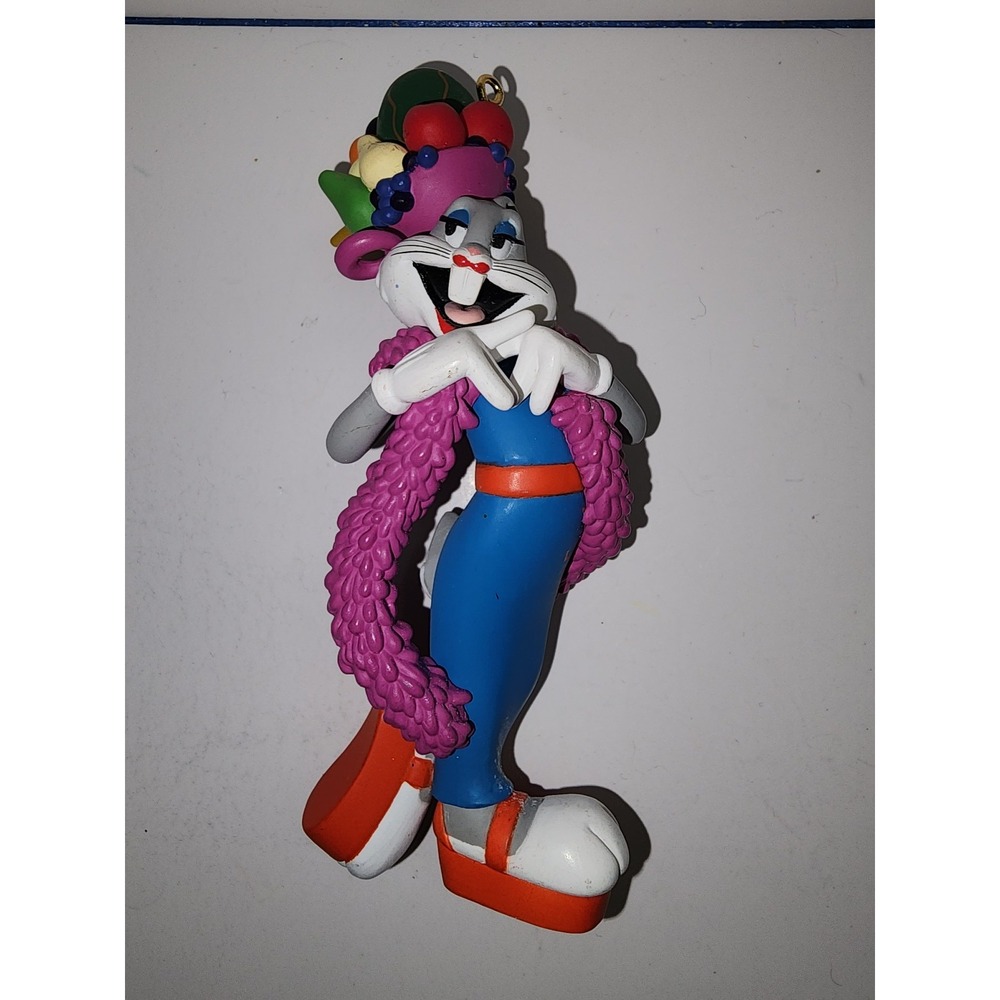 Hallmark Bugs Bunny Carmen Miranda Christmas Tree‎ Ornament  1997